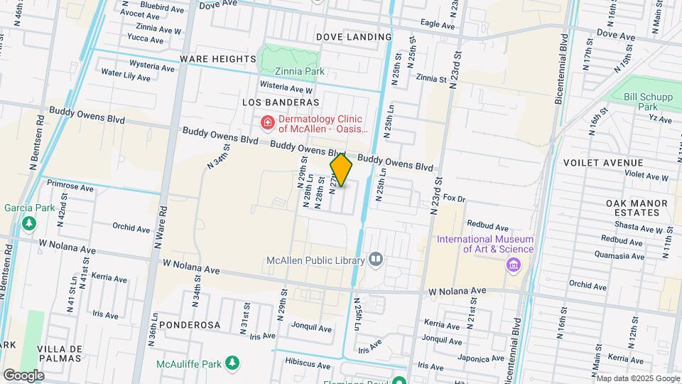 4405 North 27th Street Map and Location Details