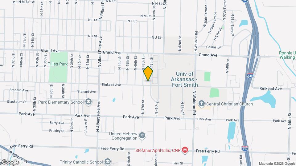4719 Kinkead Ave Map and Location Details