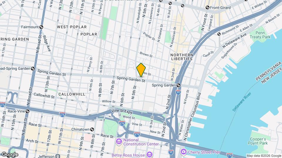 555 N Lawrence St Mapa y Detalles de la Ubicación