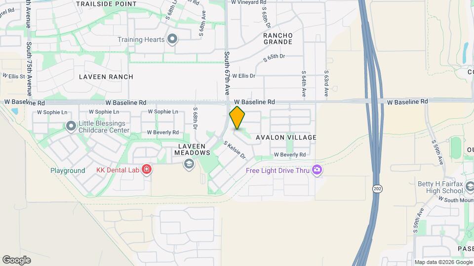 6630 W Harwell Rd E Map and Location Details