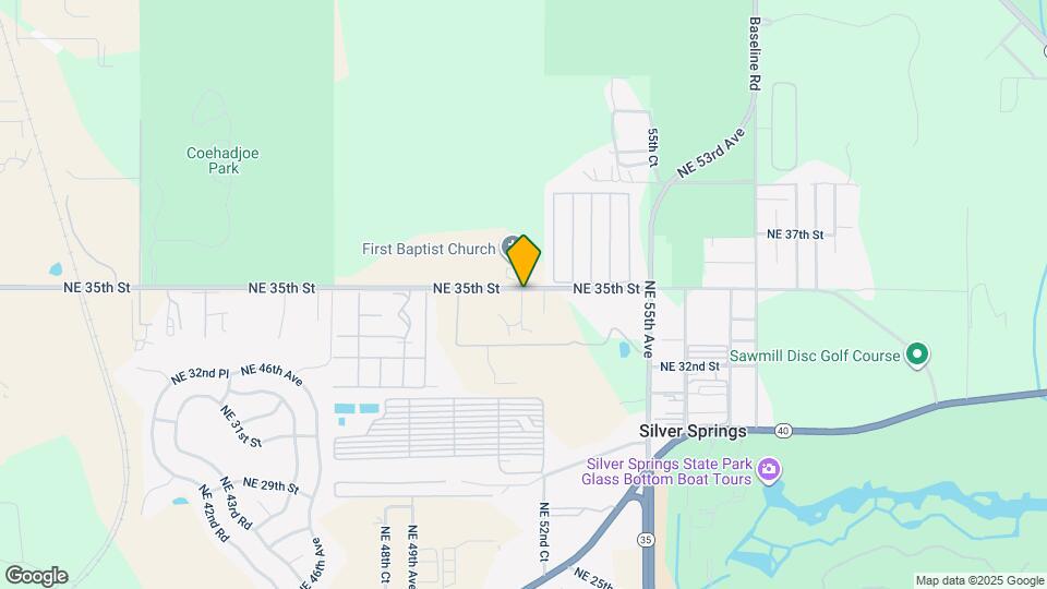 3411 NE 52nd Ave Map and Location Details