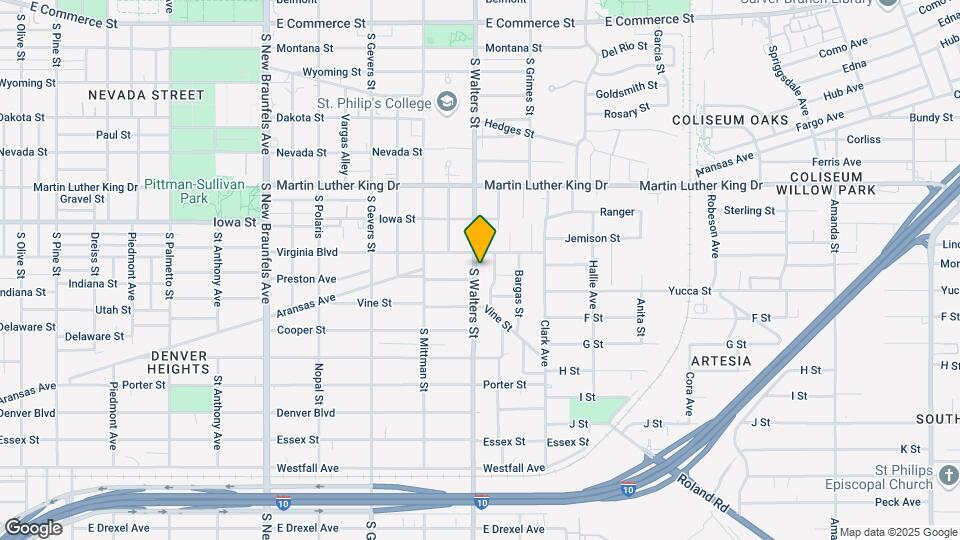 918-922 S Walters St Map and Location Details