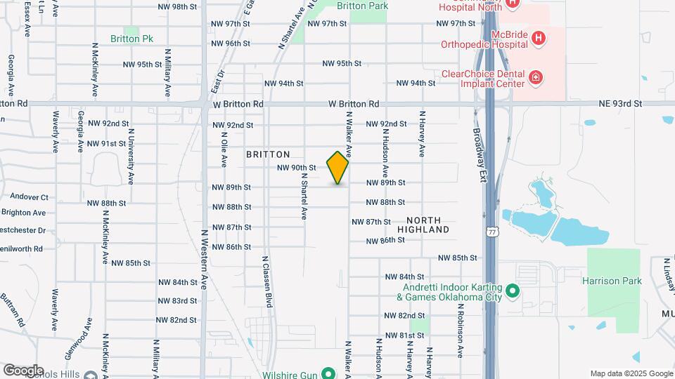 512 NW 89th St Map and Location Details