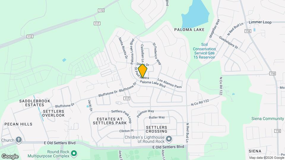 2812 St Paul Rivera Map and Location Details