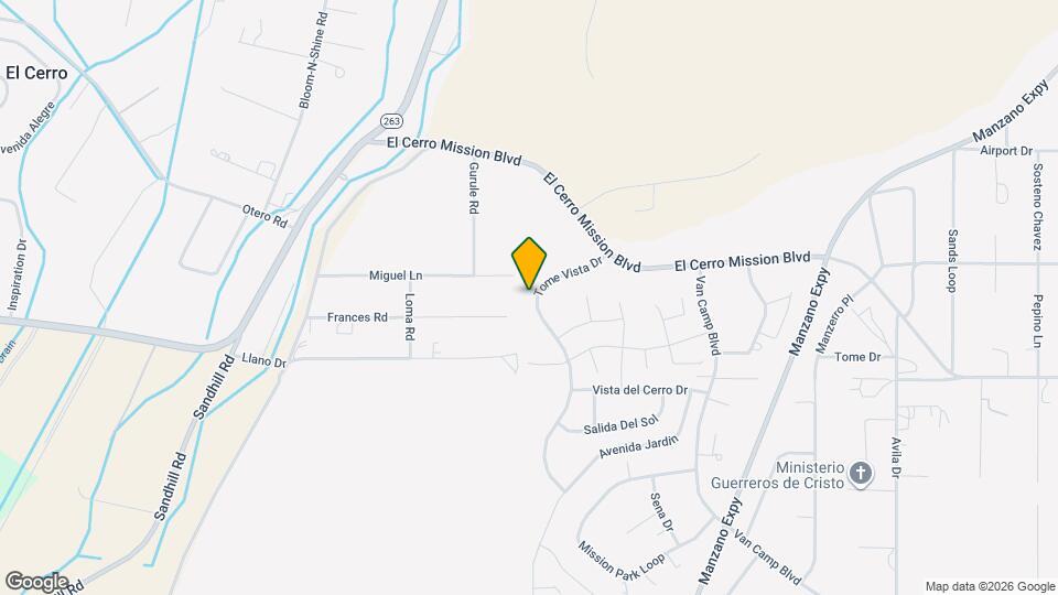 88 Tome Vista Dr Map and Location Details