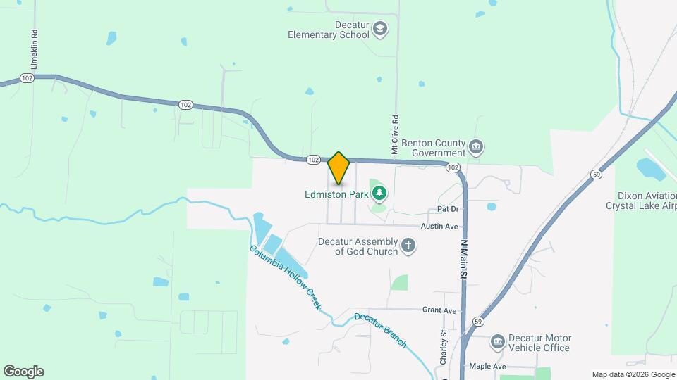 1105 Eubanks St Map and Location Details