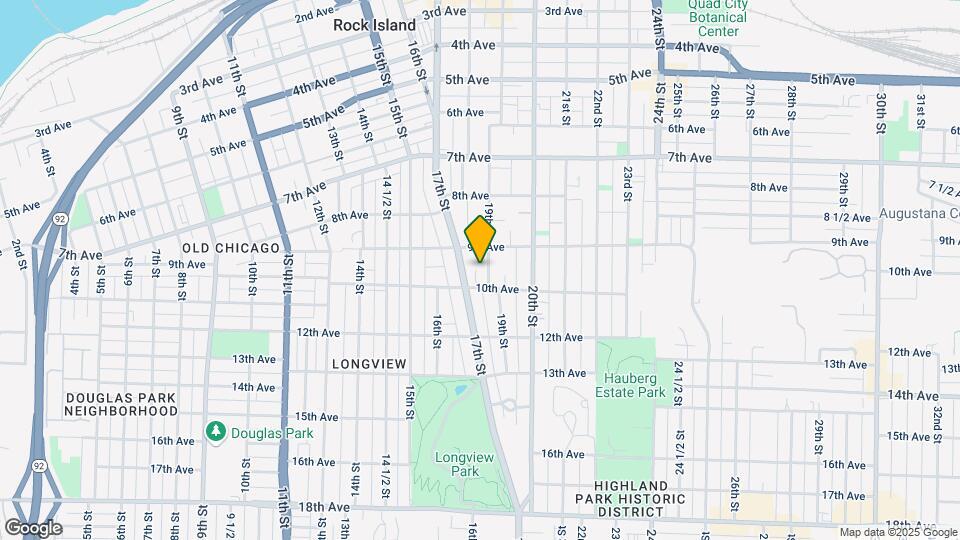 930 19th St Map and Location Details