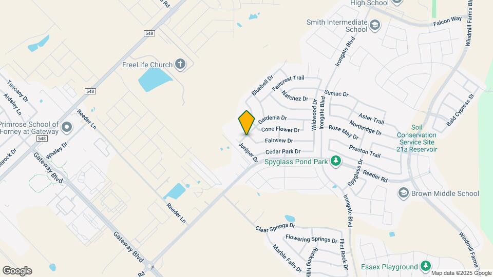 2064 Fairview Dr Map and Location Details