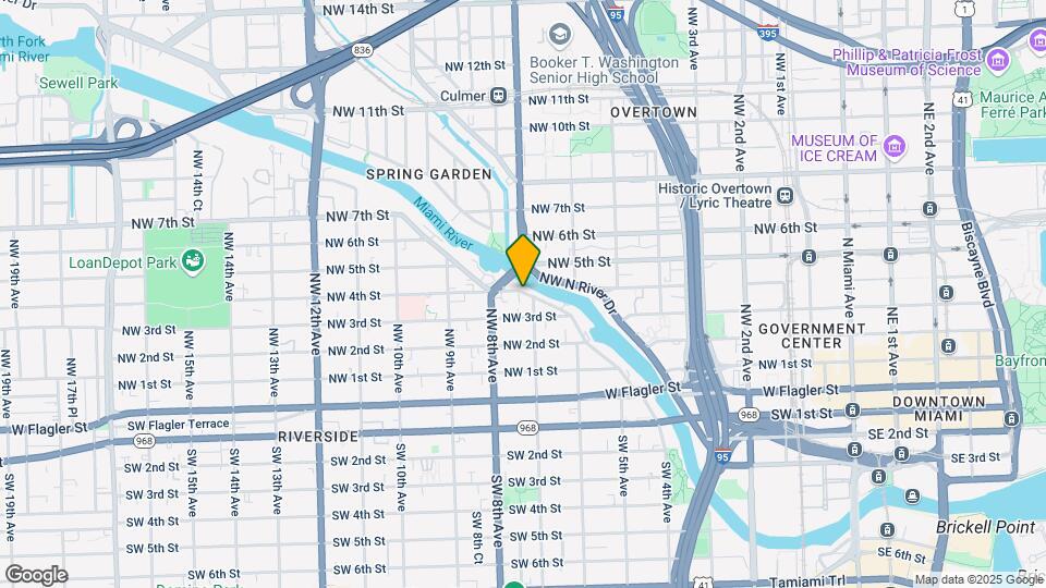 718 NW 4th St Map and Location Details
