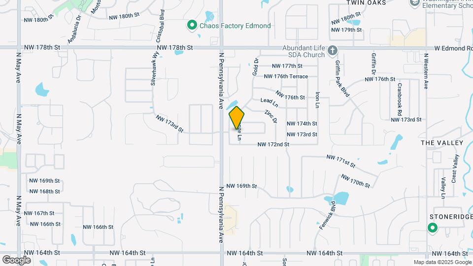 17317 Bronze Ln Map and Location Details
