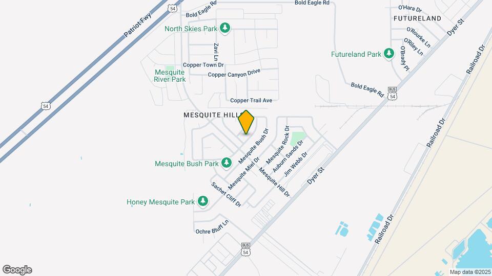 11937 Mesquite Lake Ln Map and Location Details