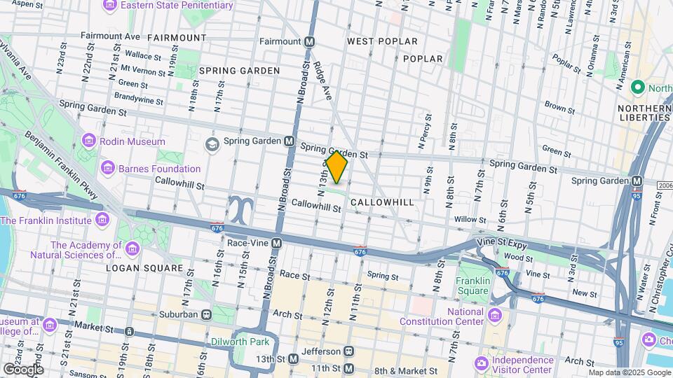 1213 Noble St Map and Location Details