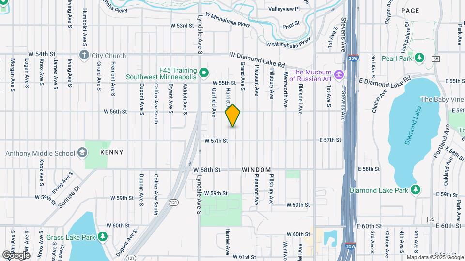 5633 Harriet Ave Map and Location Details