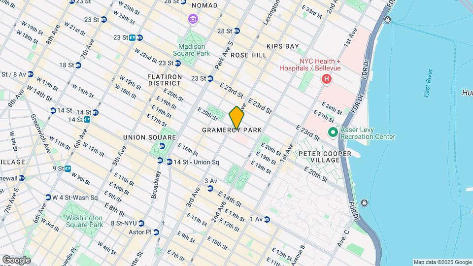208 E 20th St Mapa y Detalles de la Ubicación