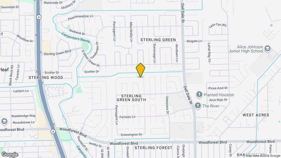 15154 Elstree Dr Mapa y Detalles de la Ubicación