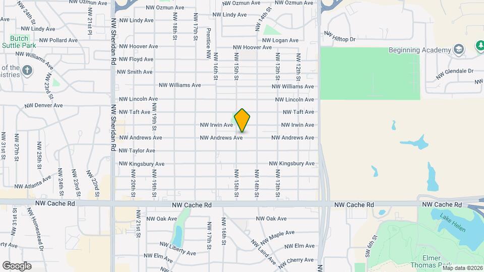 1413 NW Andrews Ave Map and Location Details