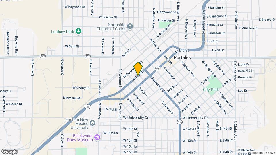 503 W 1st St Mapa y Detalles de la Ubicación