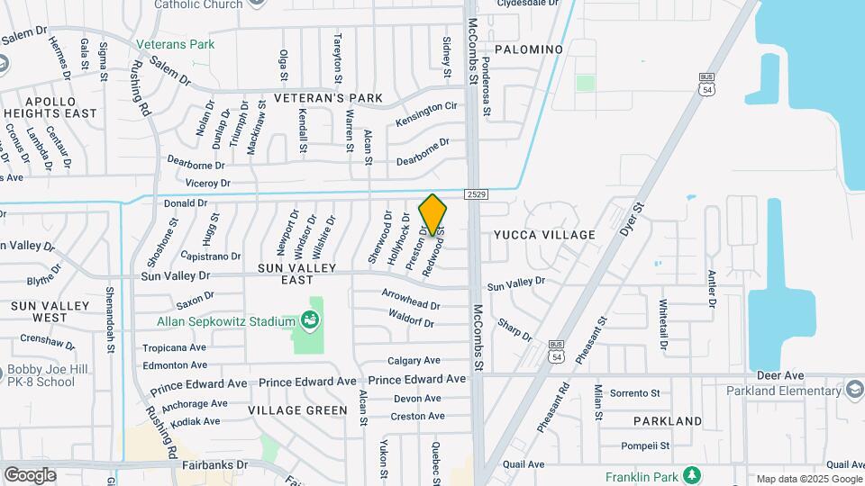 10337 Redwood St Map and Location Details