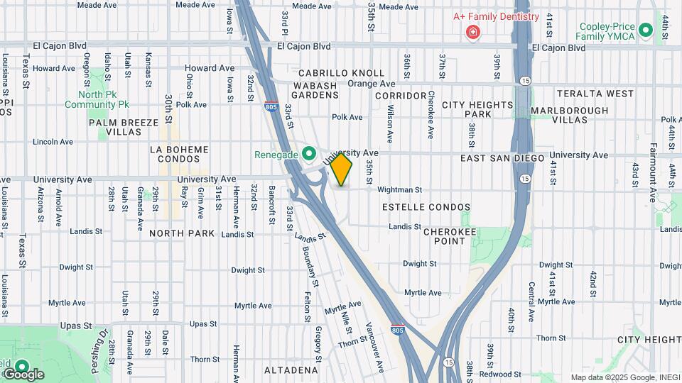 3796 Swift Ave Map and Location Details