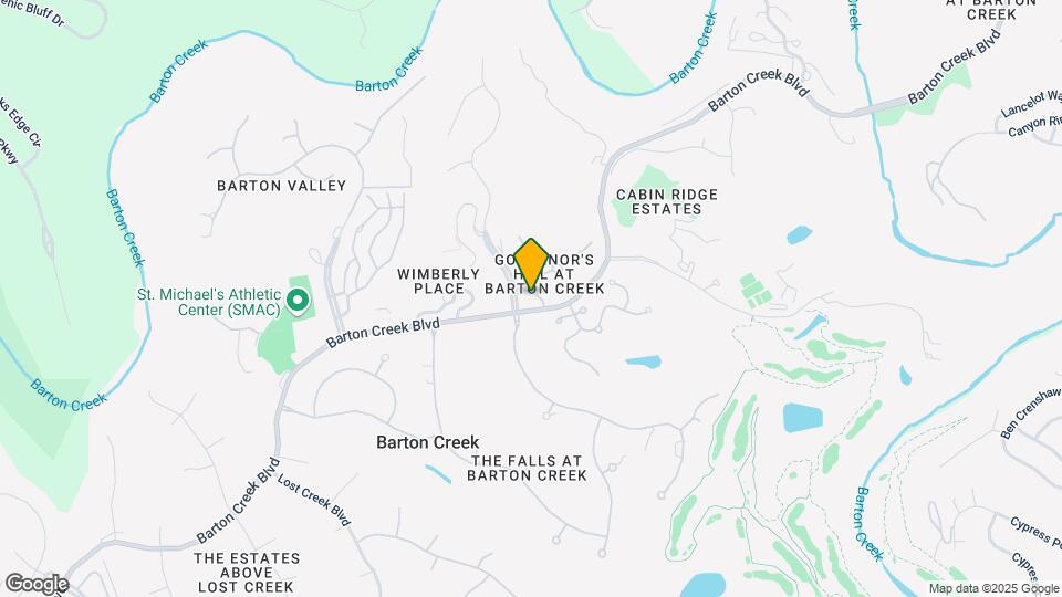 2300 Barton Creek Blvd Map and Location Details