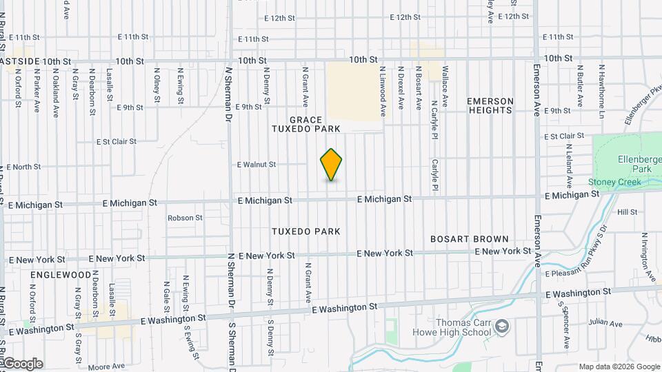 521 N Gladstone Ave, Unit B Mapa y Detalles de la Ubicación