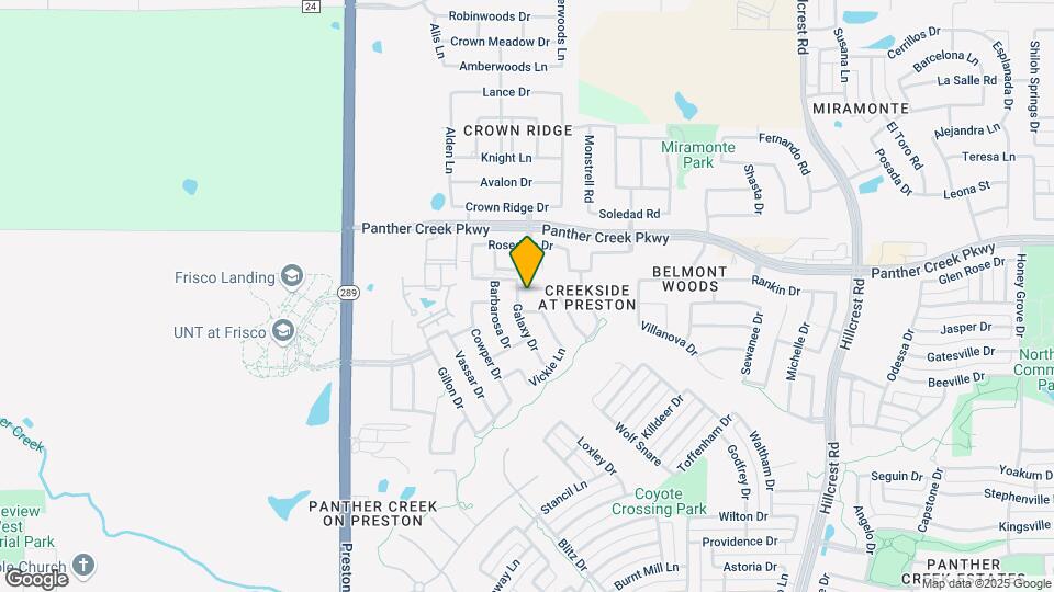 9831 Dartmouth Dr Map and Location Details