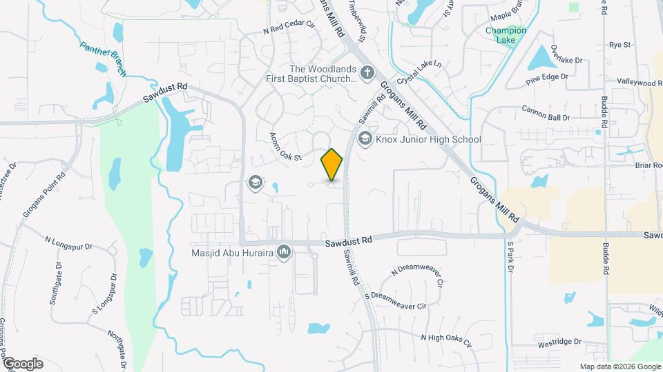 28 Sawmill Grove Ln Map and Location Details