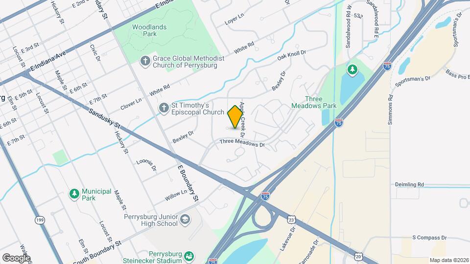 758 Cricket Ln Mapa y Detalles de la Ubicación