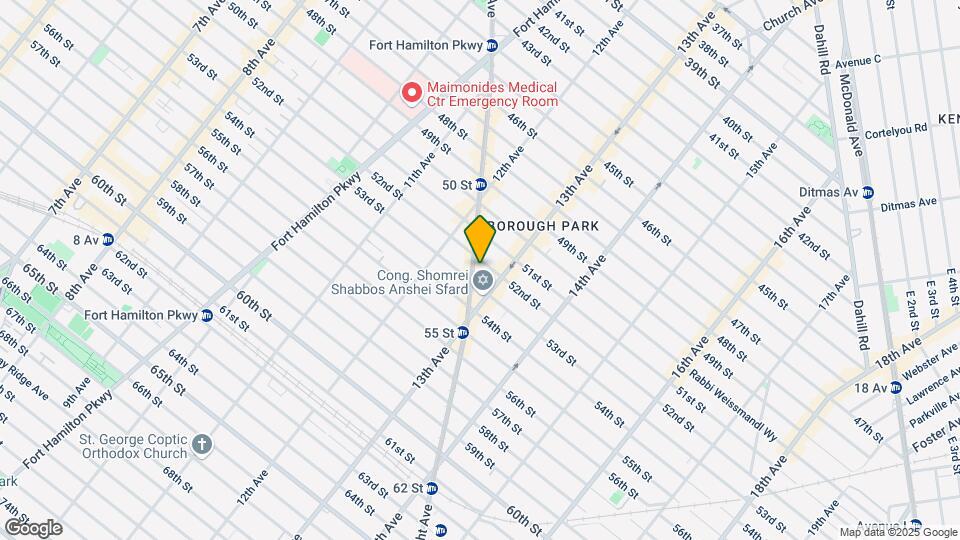 5213 New Utrecht Ave Map and Location Details