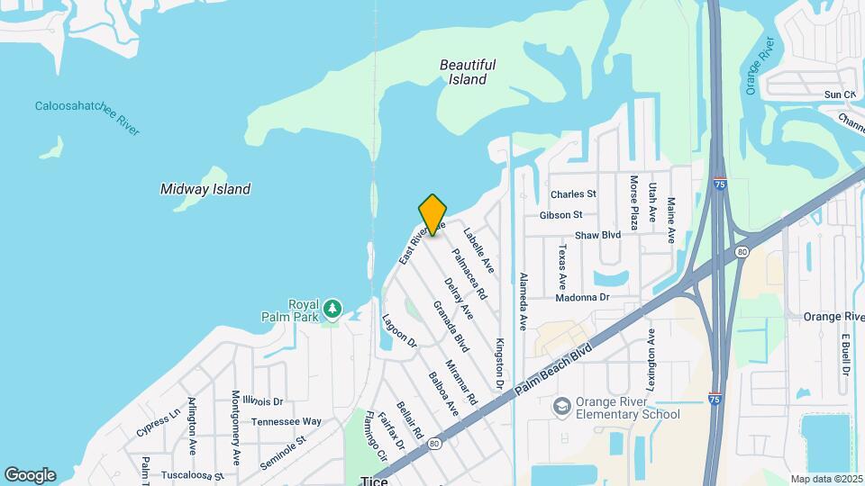 205 Delray Ave Map and Location Details