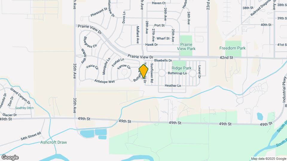 4321 Yellowbells Dr Map and Location Details