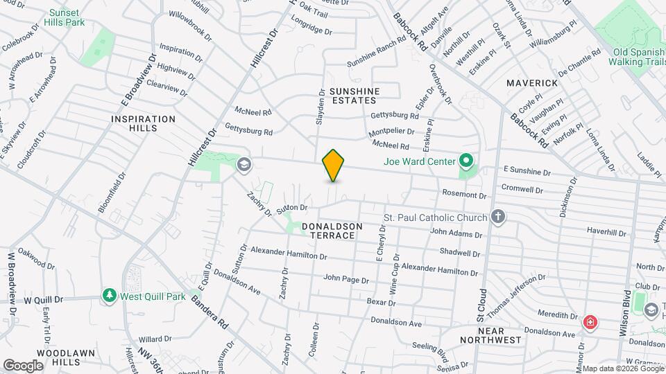 4222 Woodmanor Dr Map and Location Details