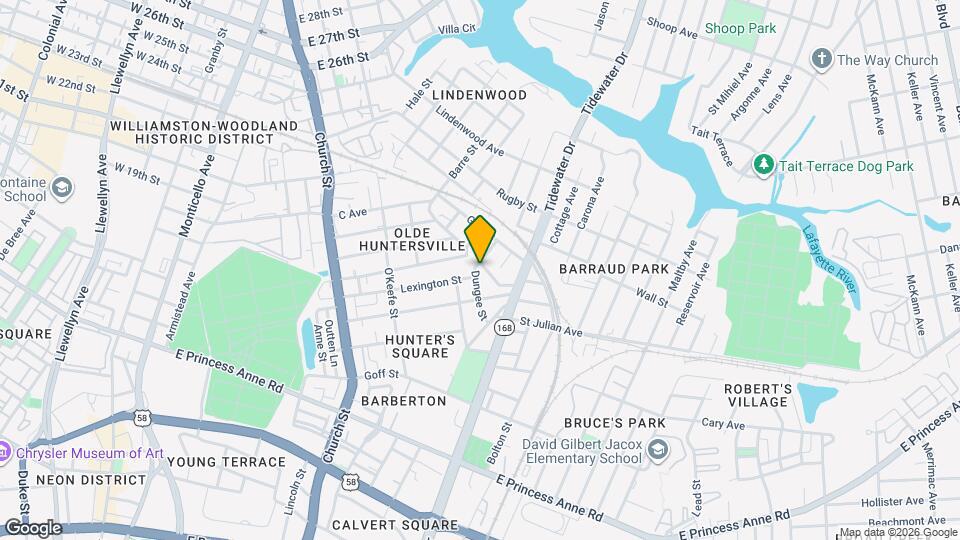 1542 Dungee St, Unit 2 Map and Location Details