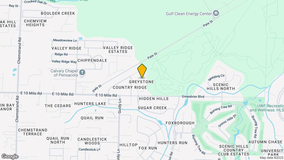 1261 Greystone Ln Map and Location Details