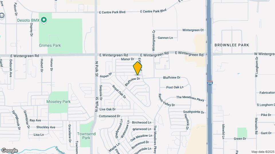 936 Bluffview Dr Map and Location Details