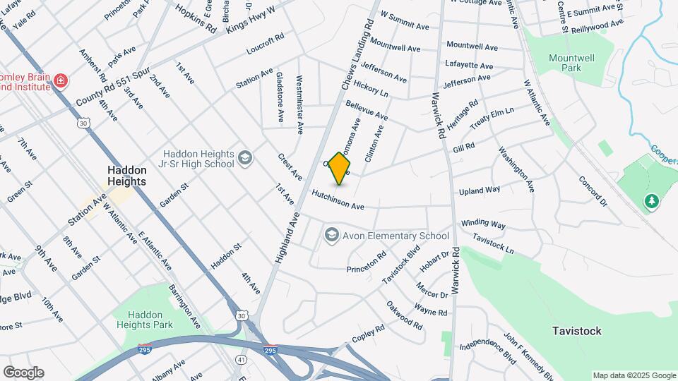 705 Pomona Ave Map and Location Details