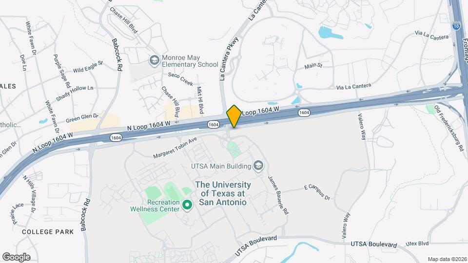 La Cantera Crossing Map and Location Details