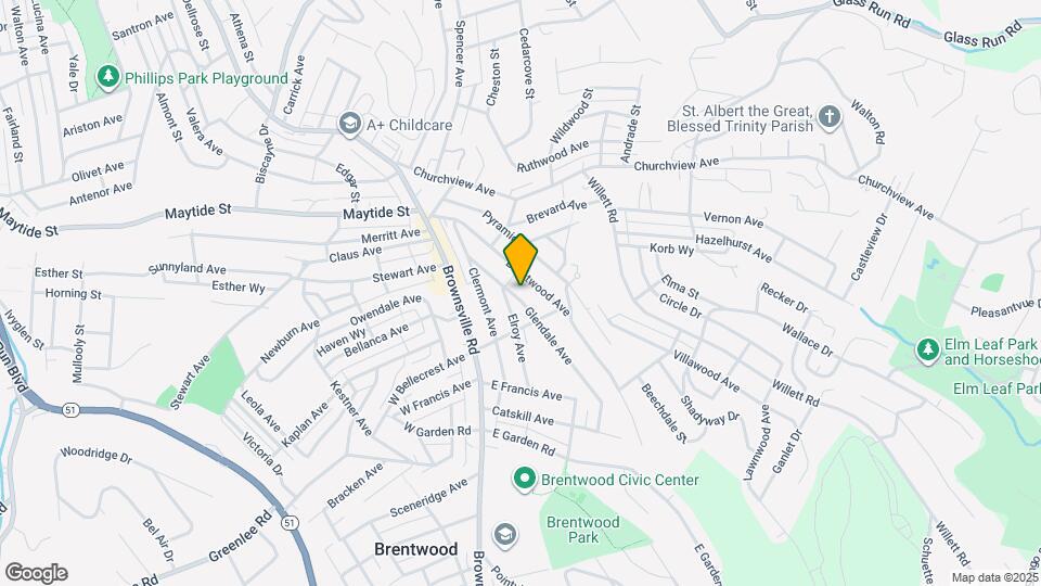 3013 Glendale Ave Map and Location Details