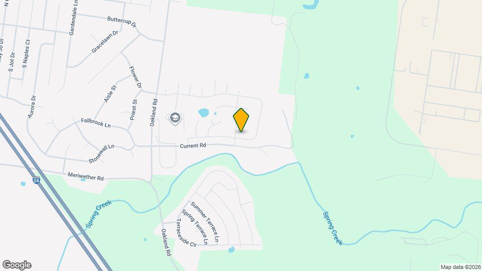 844 Cherry Blossom Ln Map and Location Details