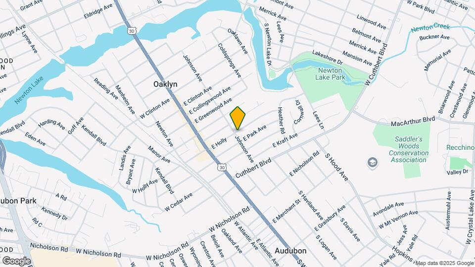 100 E Holly Ave Mapa y Detalles de la Ubicación