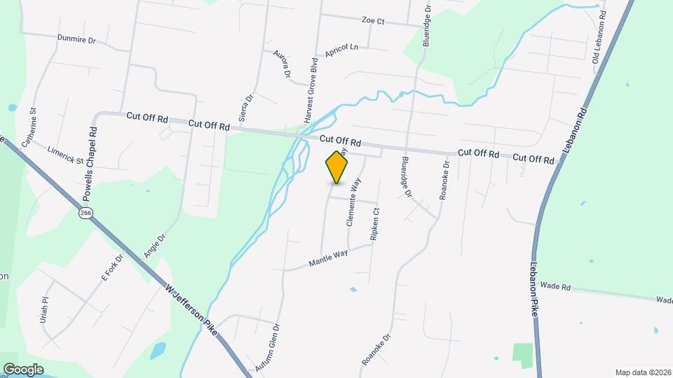 1508 Jeter Way Map and Location Details