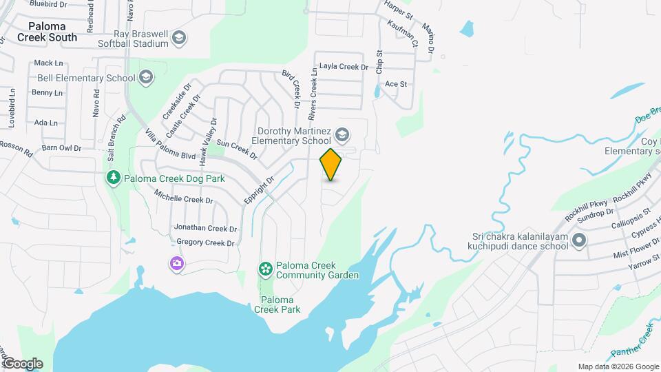 2813 Watchpoint Rd Map and Location Details