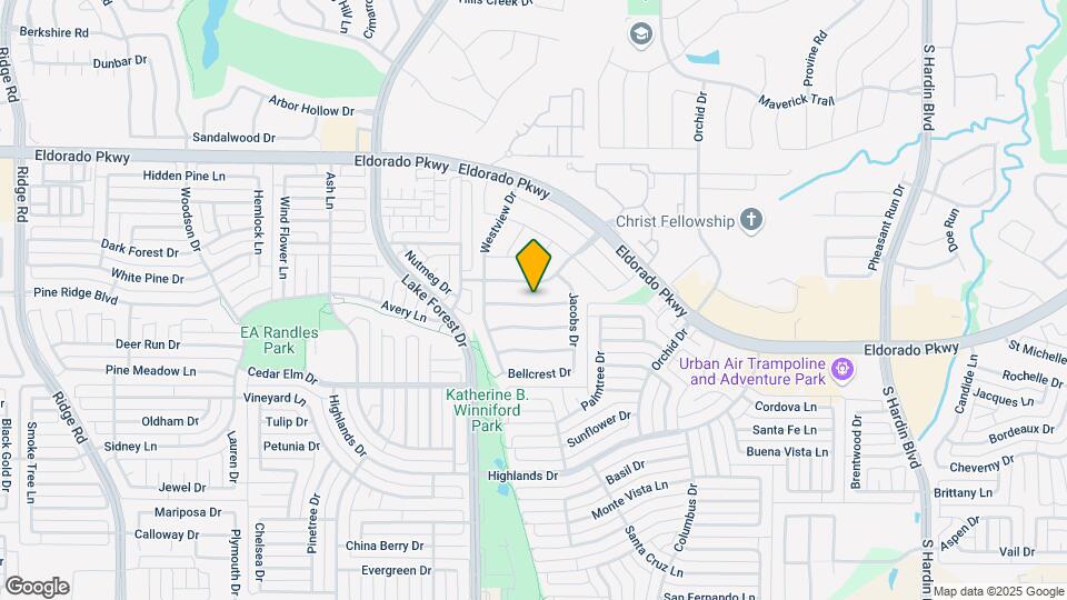 4518 Willow Way Dr Map and Location Details