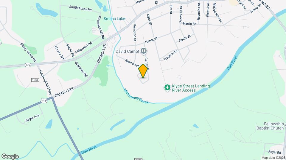 1255 Rivercrest Dr Map and Location Details