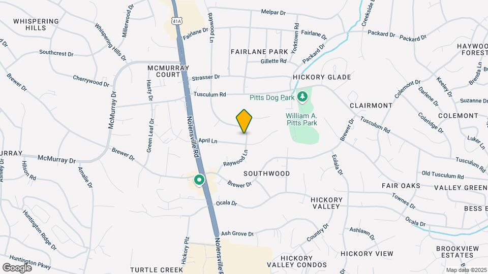5133 Raywood Ln Map and Location Details
