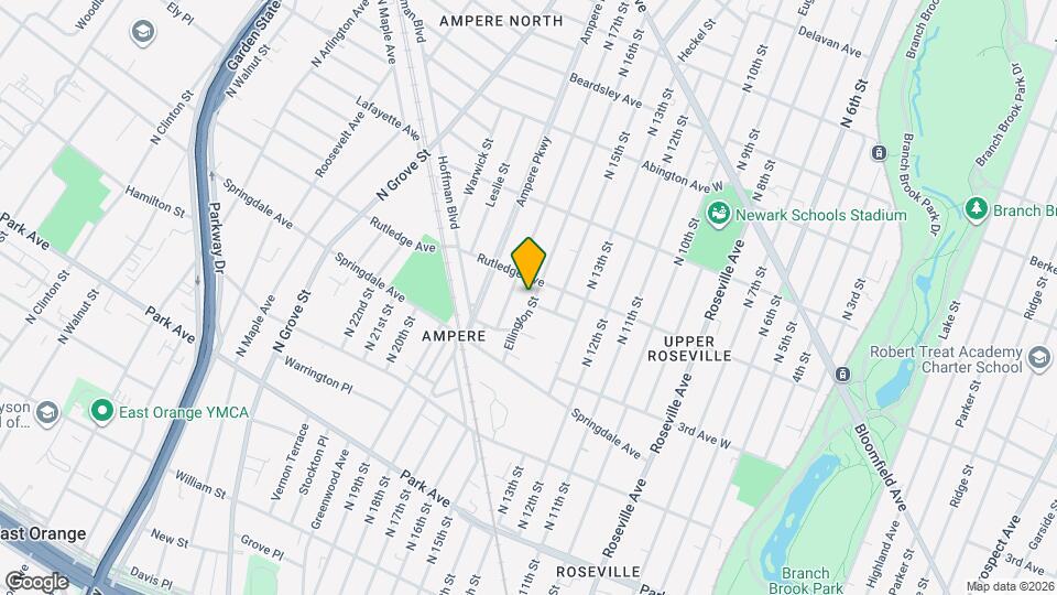 59 Ellington St Map and Location Details