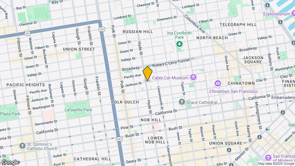 1397 Jackson St Mapa y Detalles de la Ubicación