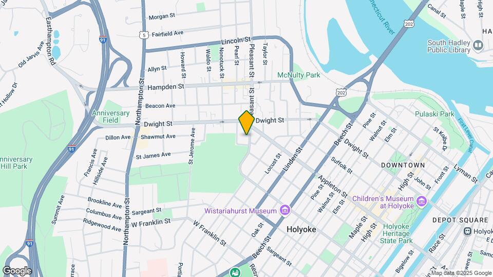 583 Pleasant St Map and Location Details