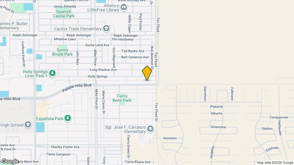 14947 Pebble Hills Blvd Map and Location Details
