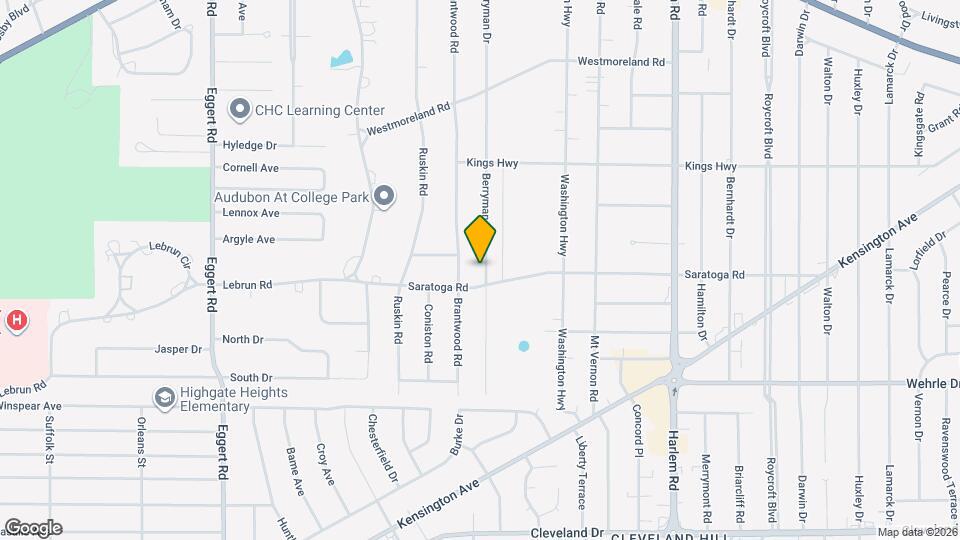 385 Berryman Dr Map and Location Details